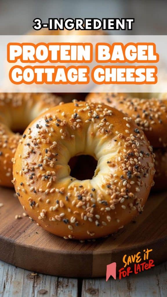 Cottage Cheese Protein Bagel Recipe Simple and Nutritious