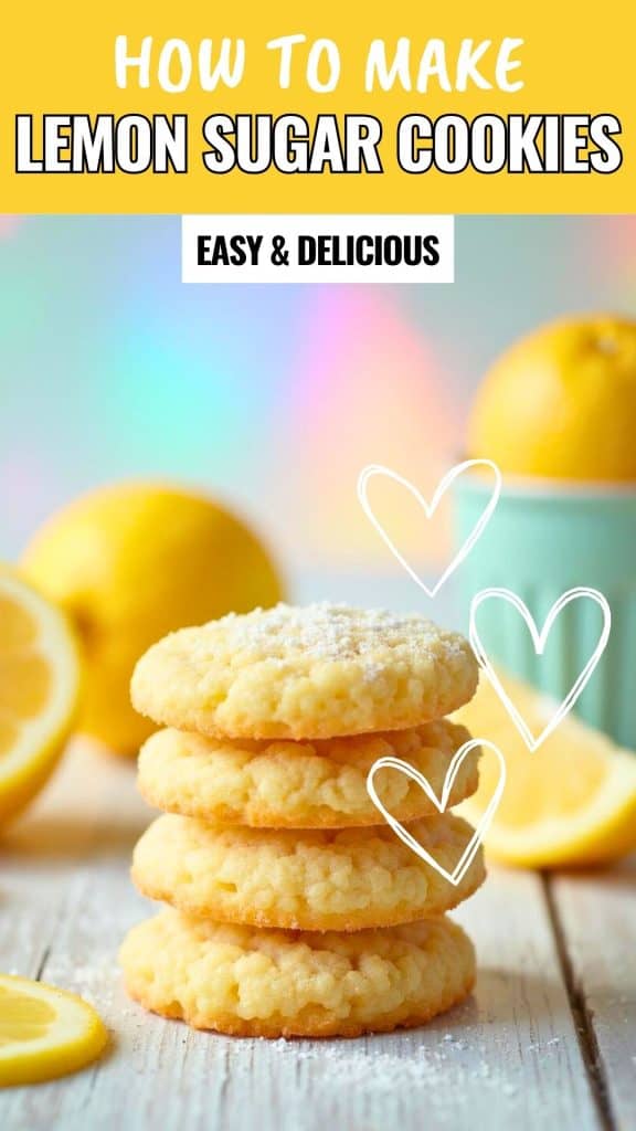 Deliciously Lemon Sugar Cookie Recipe