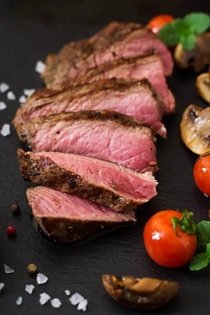 Grilled Flank Steak and Vegetables