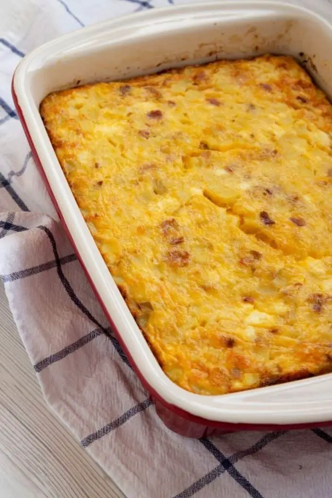 Healthy Bacon, Egg, And Potato Breakfast Casserole