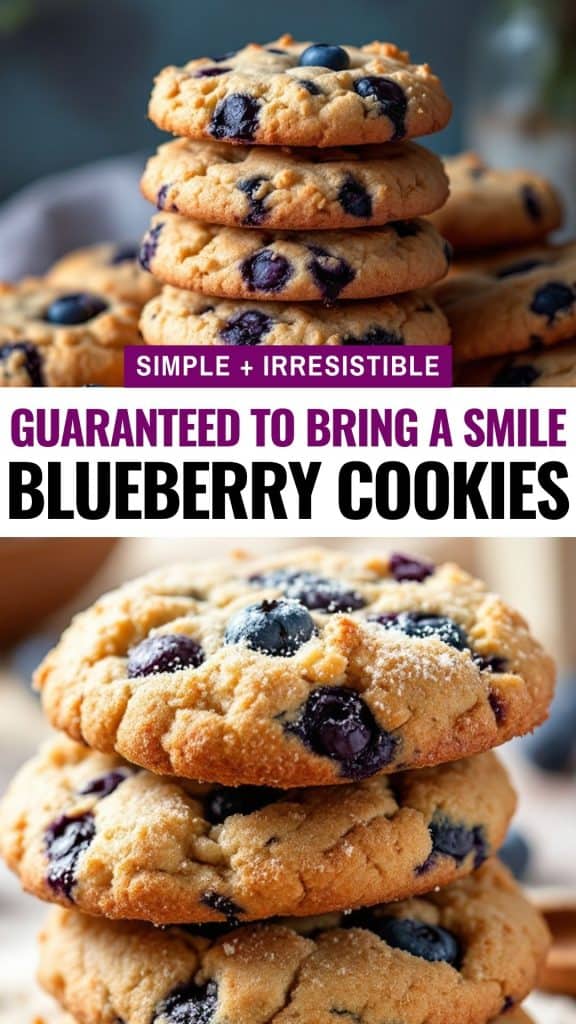 Irresistible Blueberry Cookies Recipe