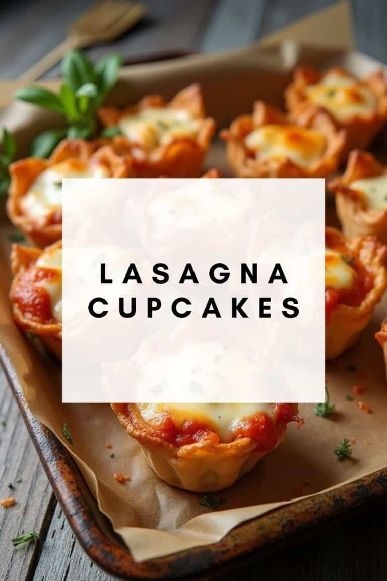 Lasagna Cupcakes Recipe A Quick and Delicious Weeknight Meal