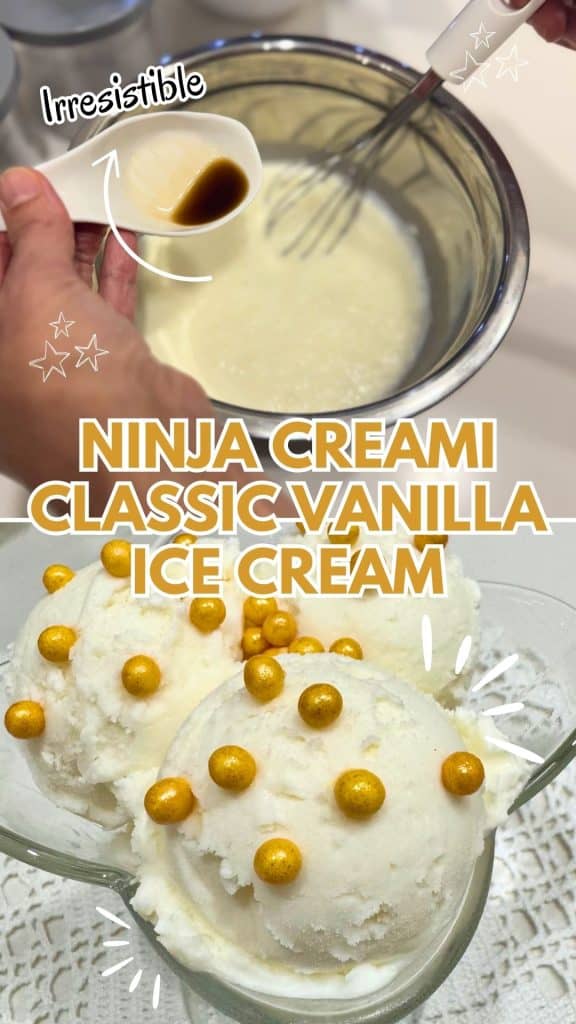  Ninja Creami Classic Vanilla Ice Cream
