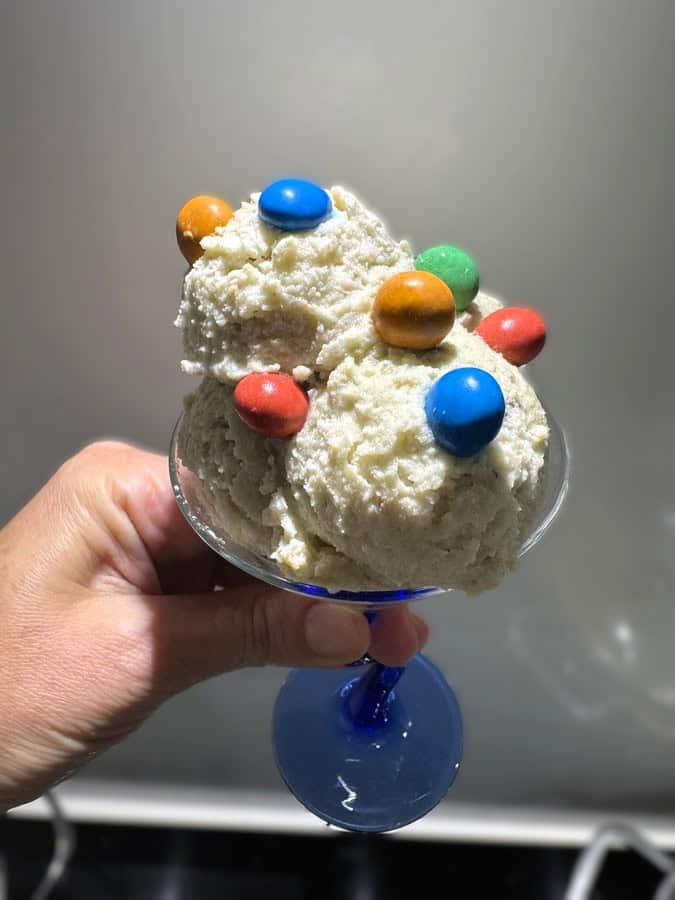 Ninja Creami M&M Ice Cream