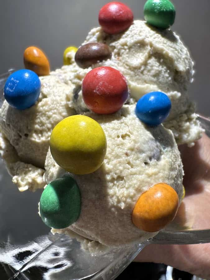 Ninja Creami M&M Ice Cream