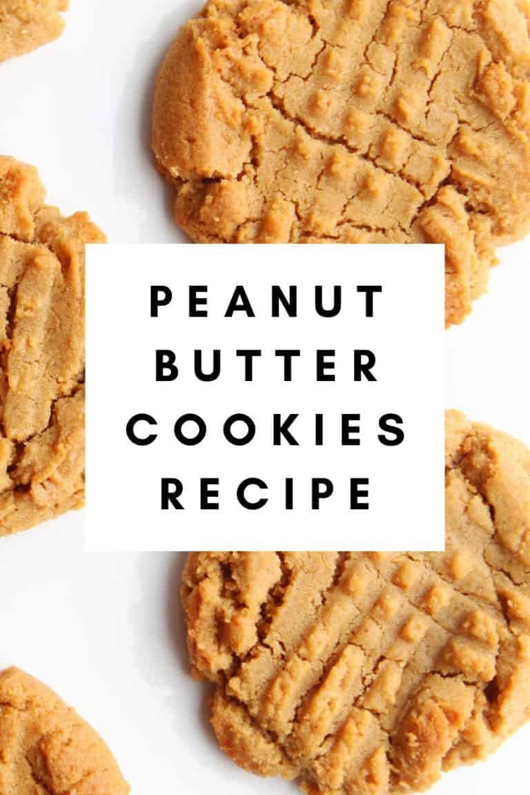 Peanut Butter Cookies Recipe