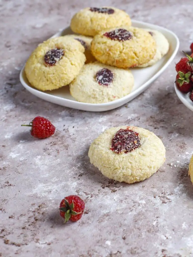 Raspberry Crumble Cookies Recipe
