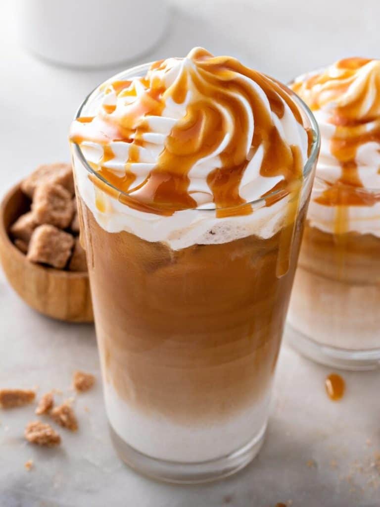 Salted Caramel White Hot Chocolate