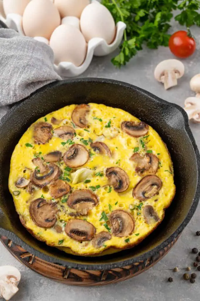 Sausage and Mushroom Frittata