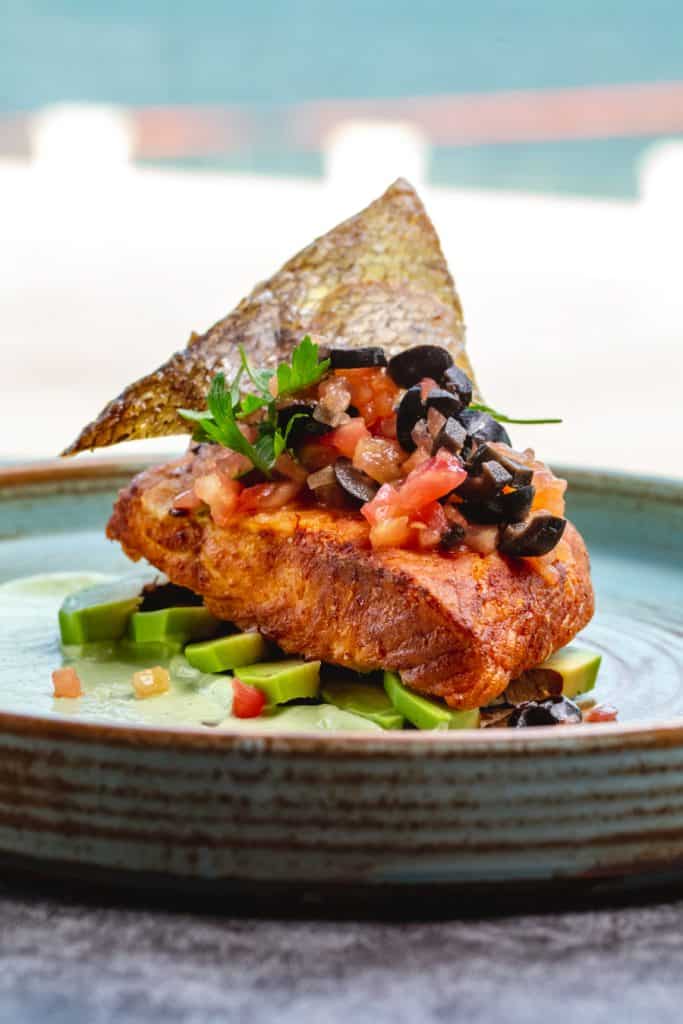 Seared Swordfish with Avocado Salsa