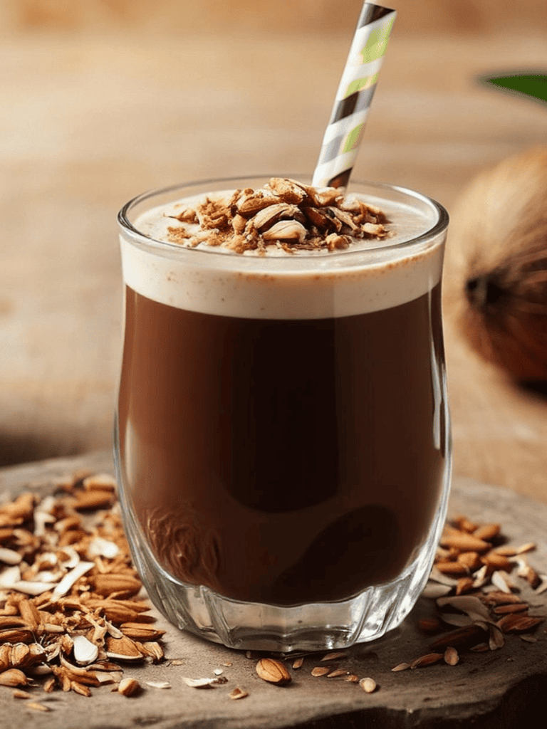 Toasted Coconut Hot Chocolate