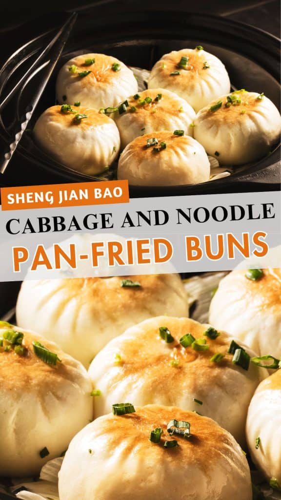 Vegan Pan-Fried Cabbage and Noodle Buns Recipe