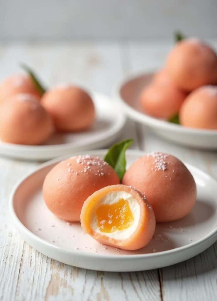 Whole Peach Mochi Recipe