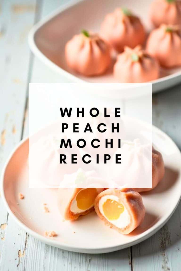 Whole Peach Mochi Recipe