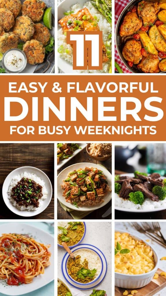 11 Easy Dinner Recipes for Busy Weeknights