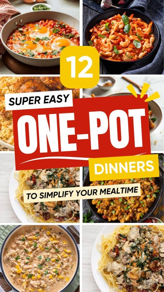 12 Easy One-Pot Dinners to Simplify Your Mealtime