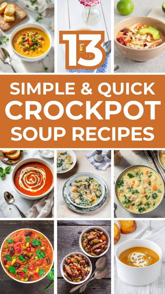 13 Cozy & Comforting Crockpot Soup Recipes for Fall