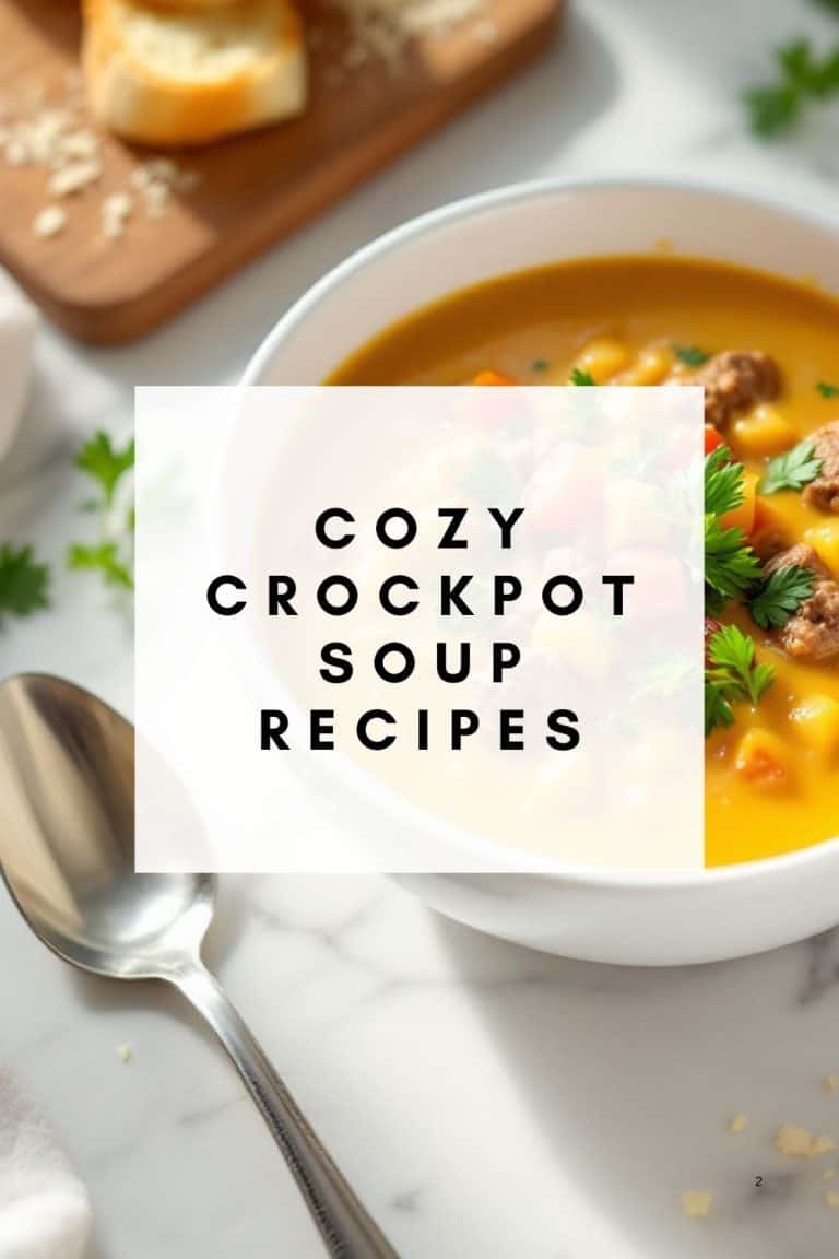 13 Cozy & Comforting Crockpot Soup Recipes for Fall