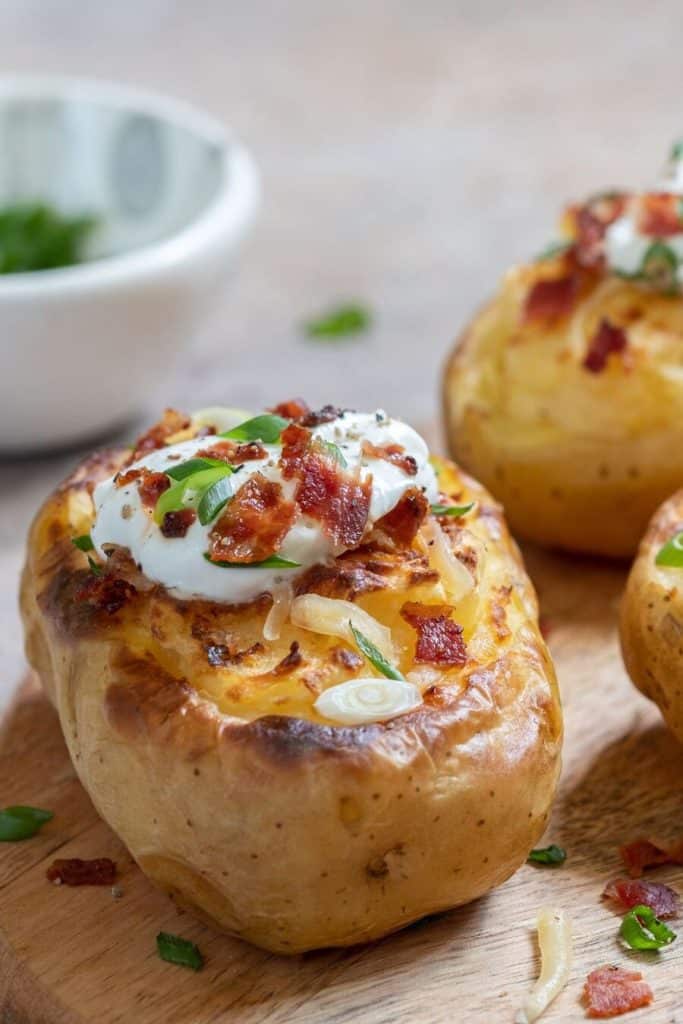 Air Fryer Baked Potatoes