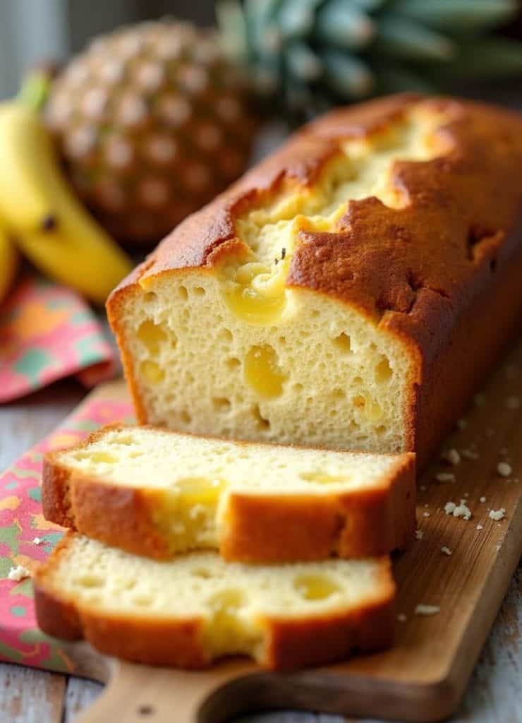 Banana Bread with Pineapple Recipe