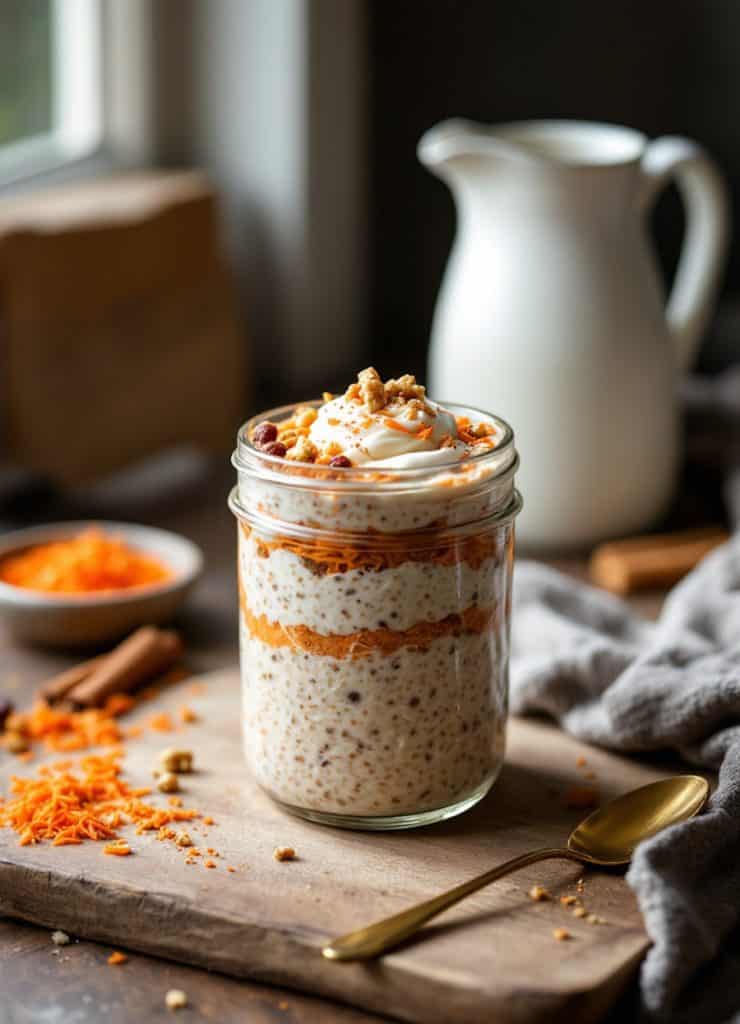 Carrot Cake Overnight Oats