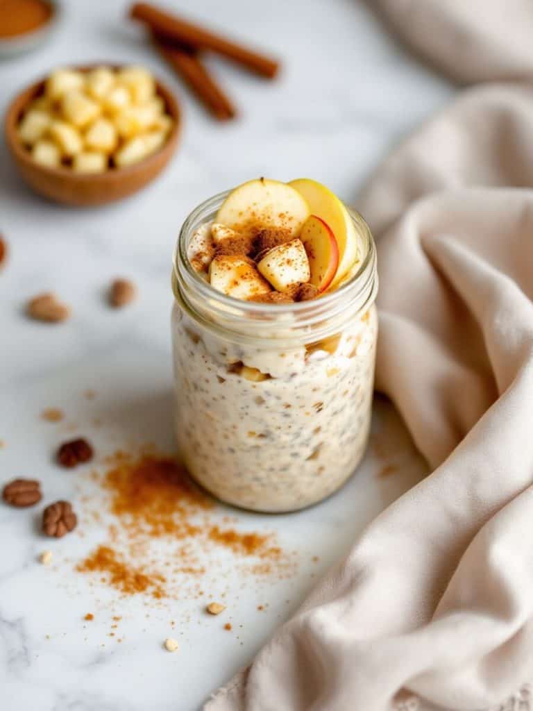 Cinnamon Apple Overnight Oats