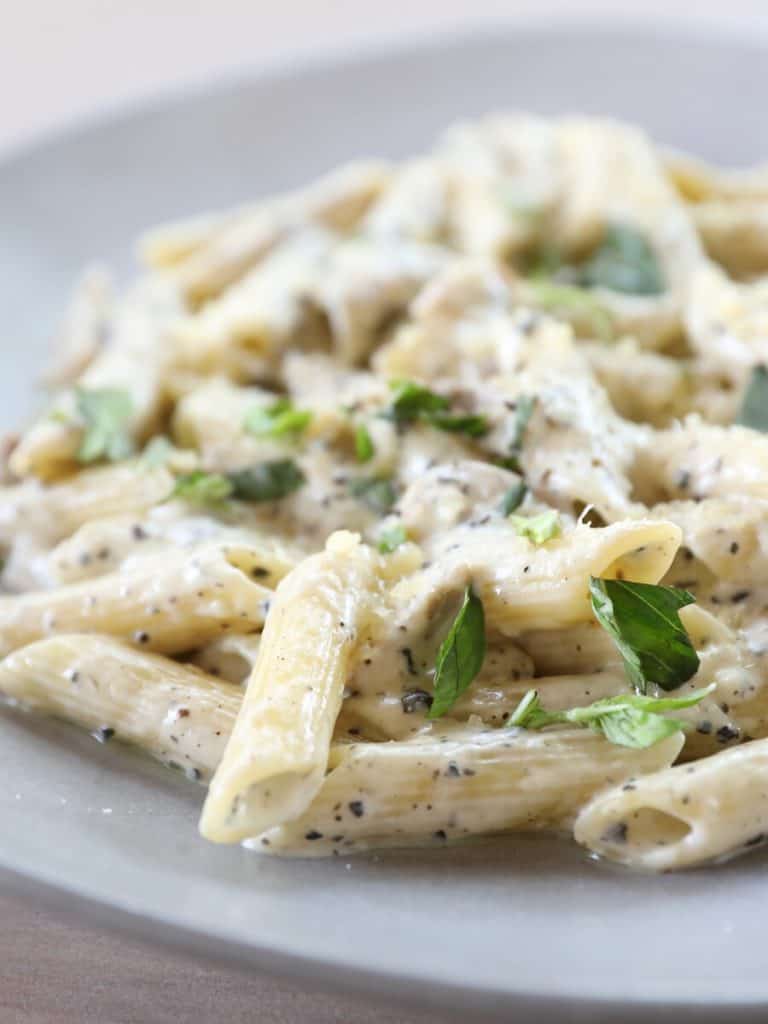 Creamy One Pot Pasta with Zucchini