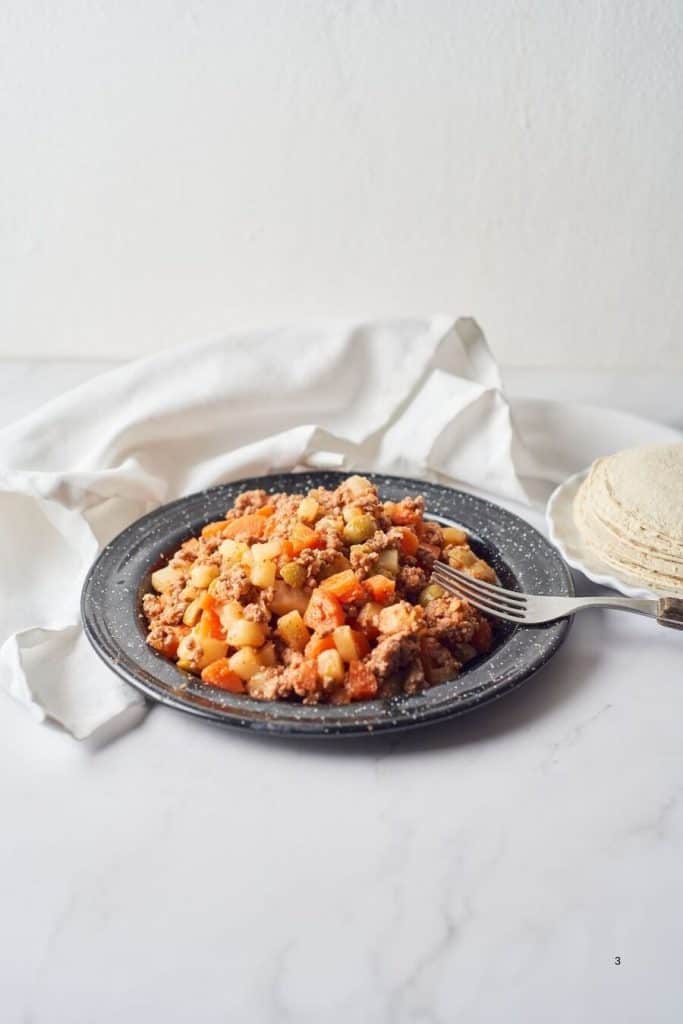 Crock Pot Picadillo with Ground Beef