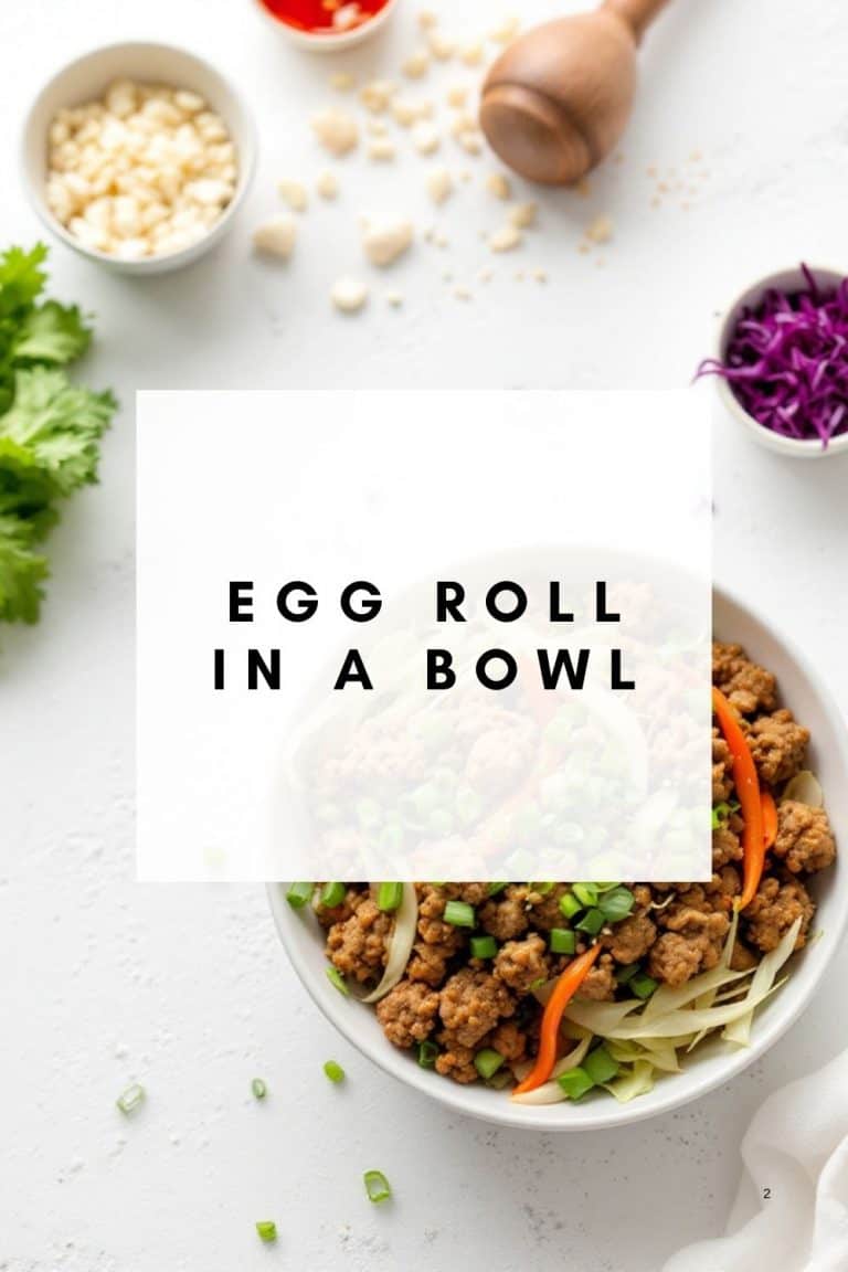 Egg Roll in a Bowl Recipe A Quick & Delicious Meal