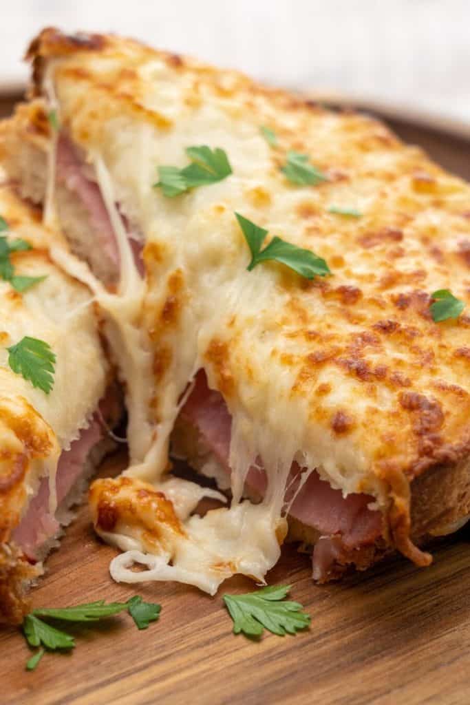 Garlic Bread Pizza Sandwiches