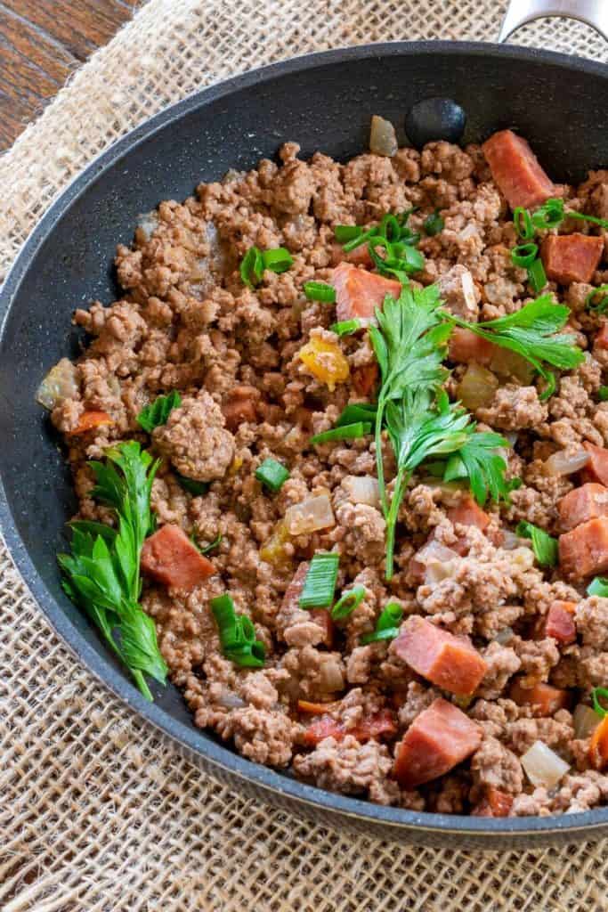 Ground Turkey Skillet with Fresh Veggies