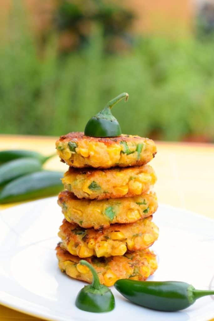 Jalapeno Popper Corn Fritters