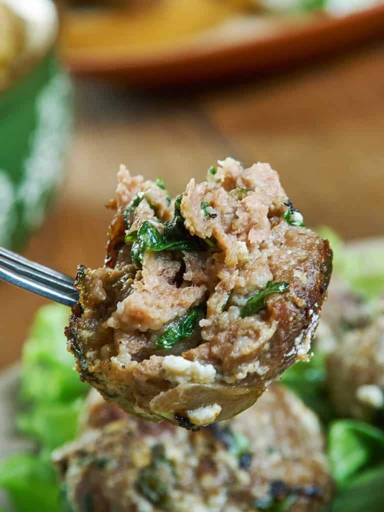 Kolokythokeftedes (Zucchini and Feta Balls)