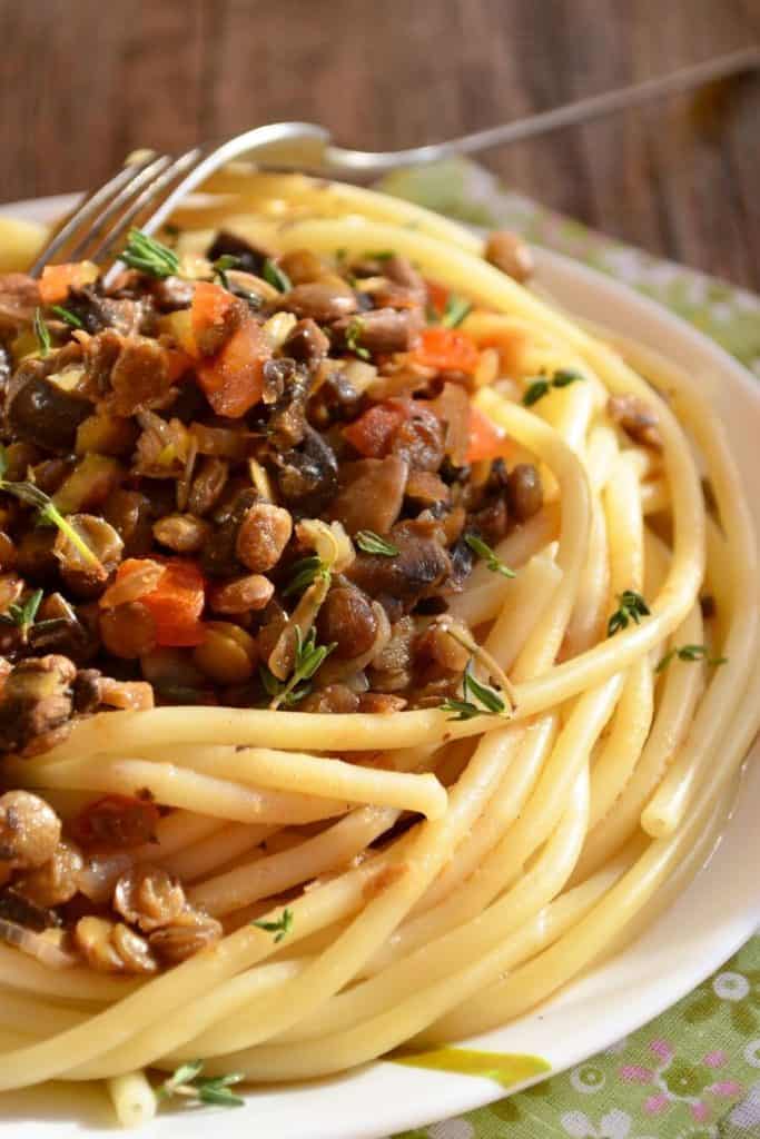 Lentil Spaghetti