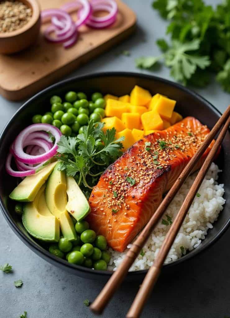 Salmon Rice Bowls: Healthy and Quick