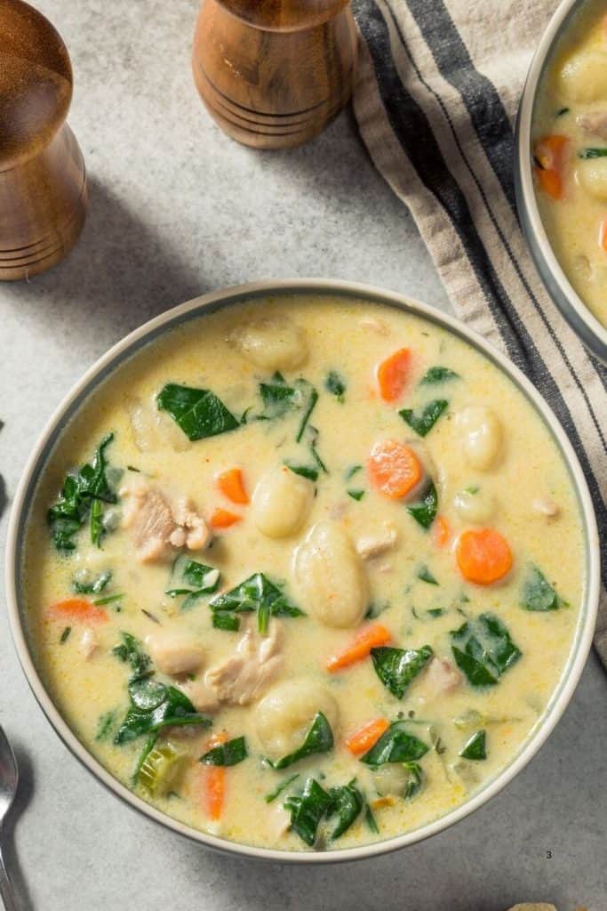 Slow Cooker Chicken Gnocchi Soup