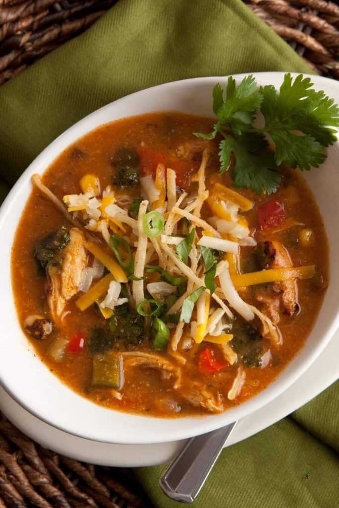 Slow Cooker Tortilla Soup