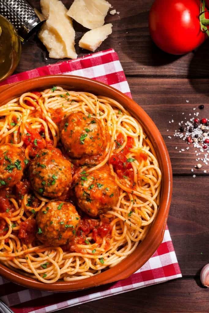 Spaghetti and Meatballs