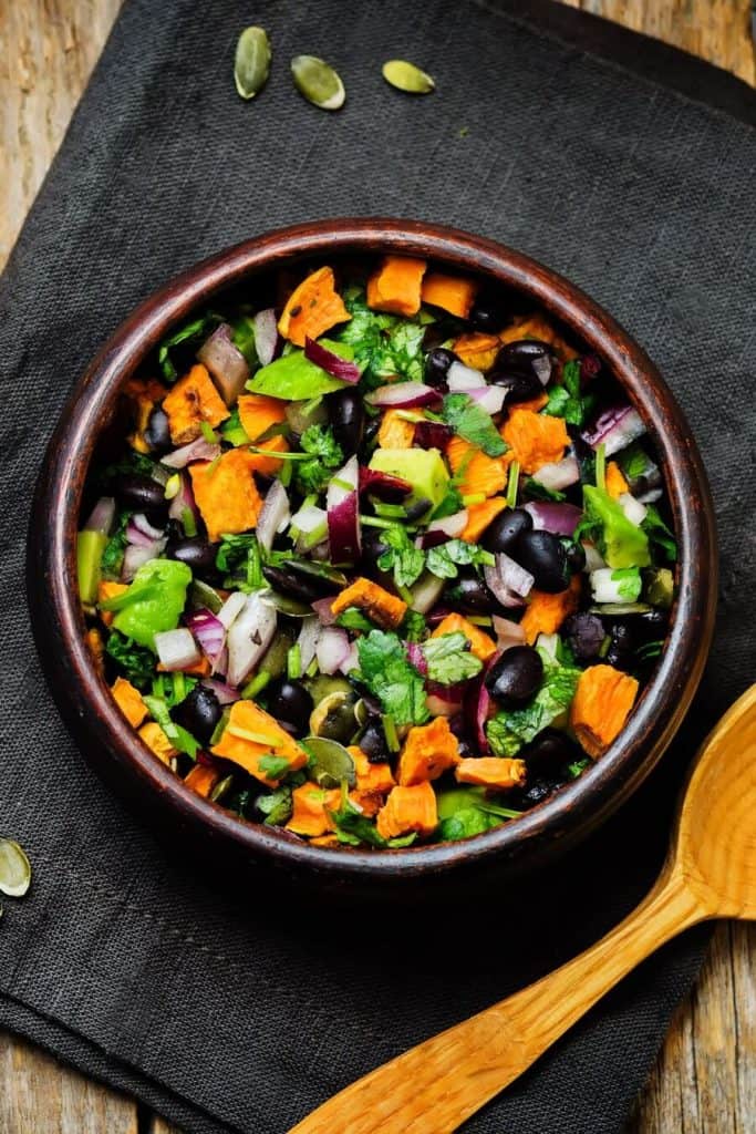 Sweet Potato Black Bean Skillet