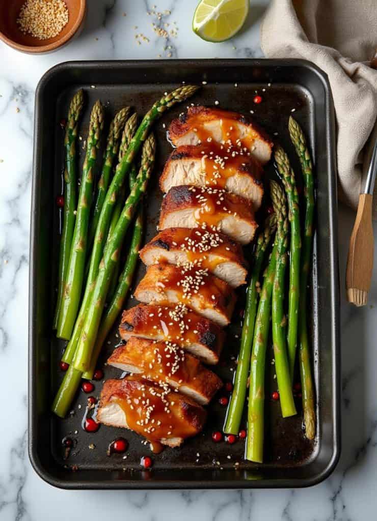 Teriyaki Pork and Asparagus