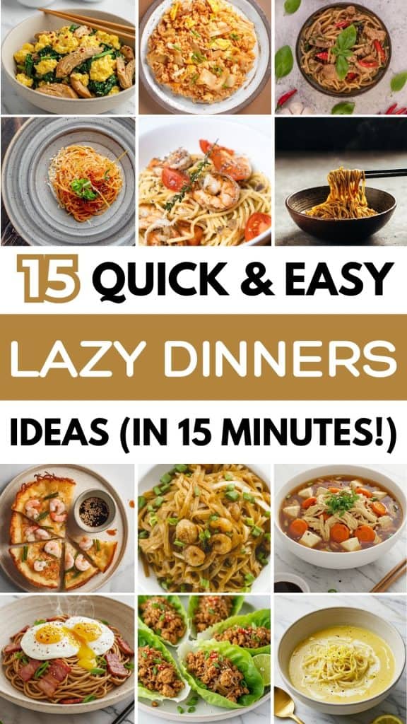 15 Quick And Easy Lazy Dinner Ideas 2025