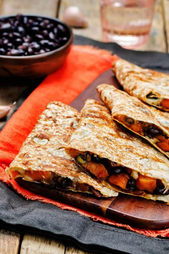 Black Bean Quesadillas