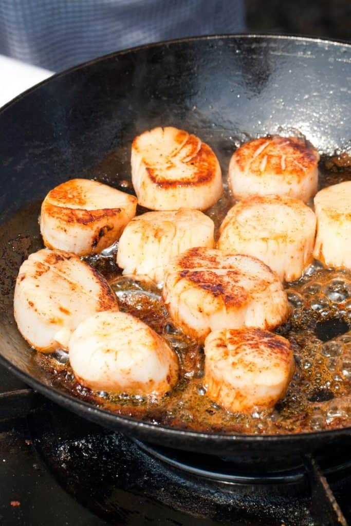 Broiled Scallops