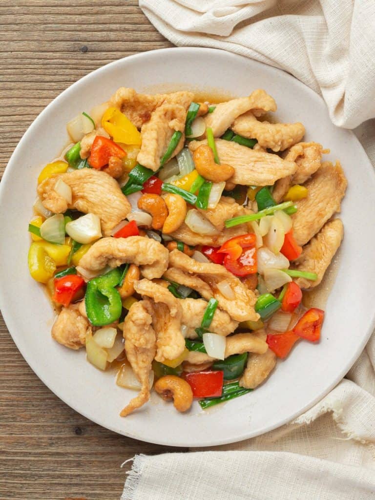 Chicken Honey Nut Stir Fry