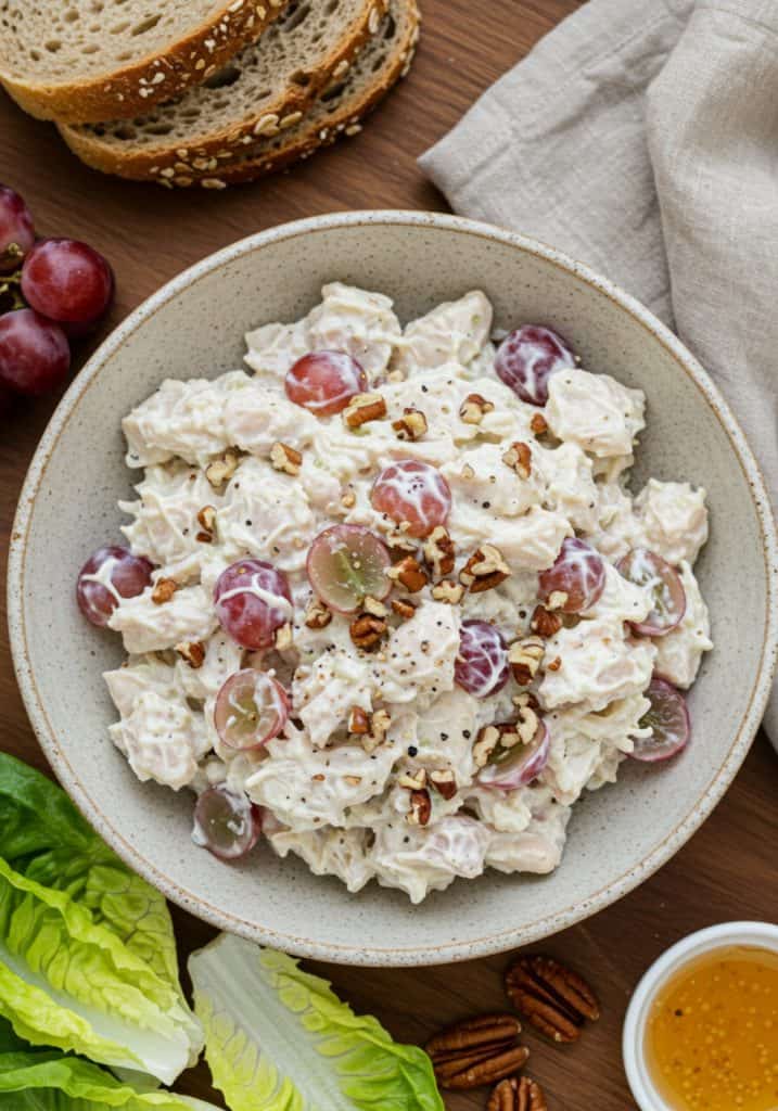 Chicken Salad with Grapes and Pecans