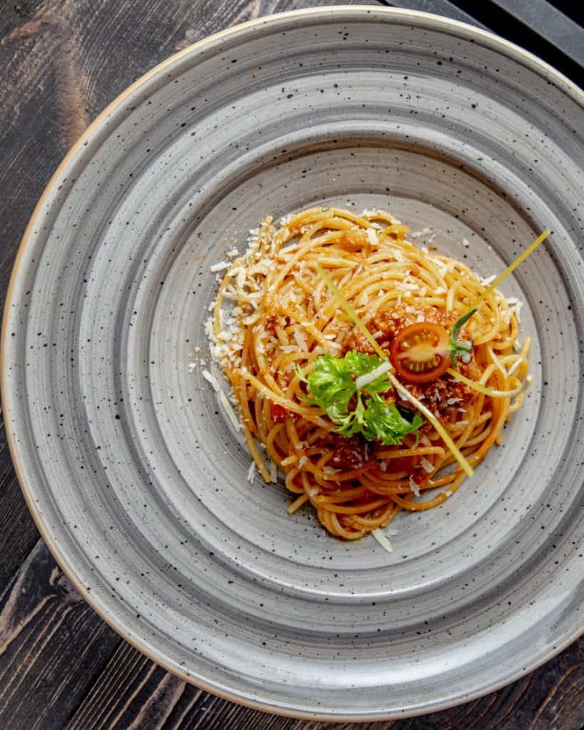 Chilli Crisp Garlic Butter Spaghetti