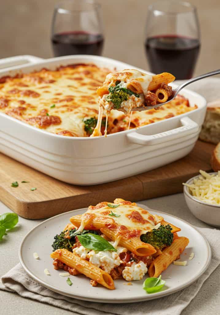 Cottage Cheese Pasta Bake