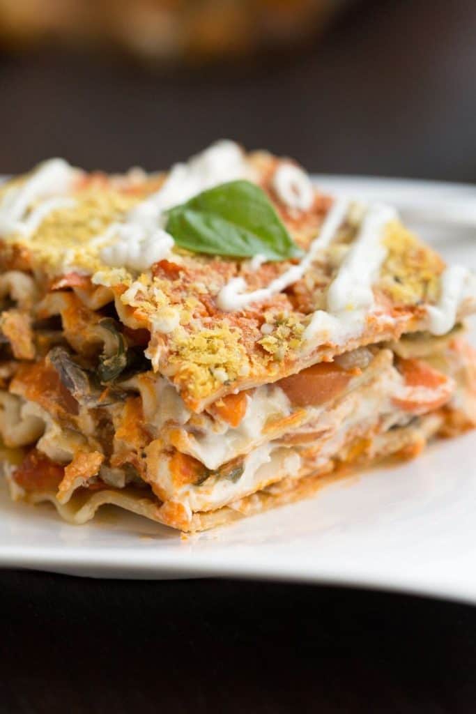 Cottage Cheese Vegetable Lasagna