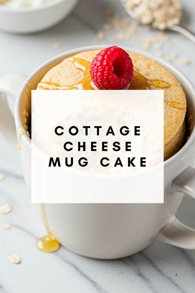 Easy Cottage Cheese Mug Cake A Quick and Nutritious Dessert