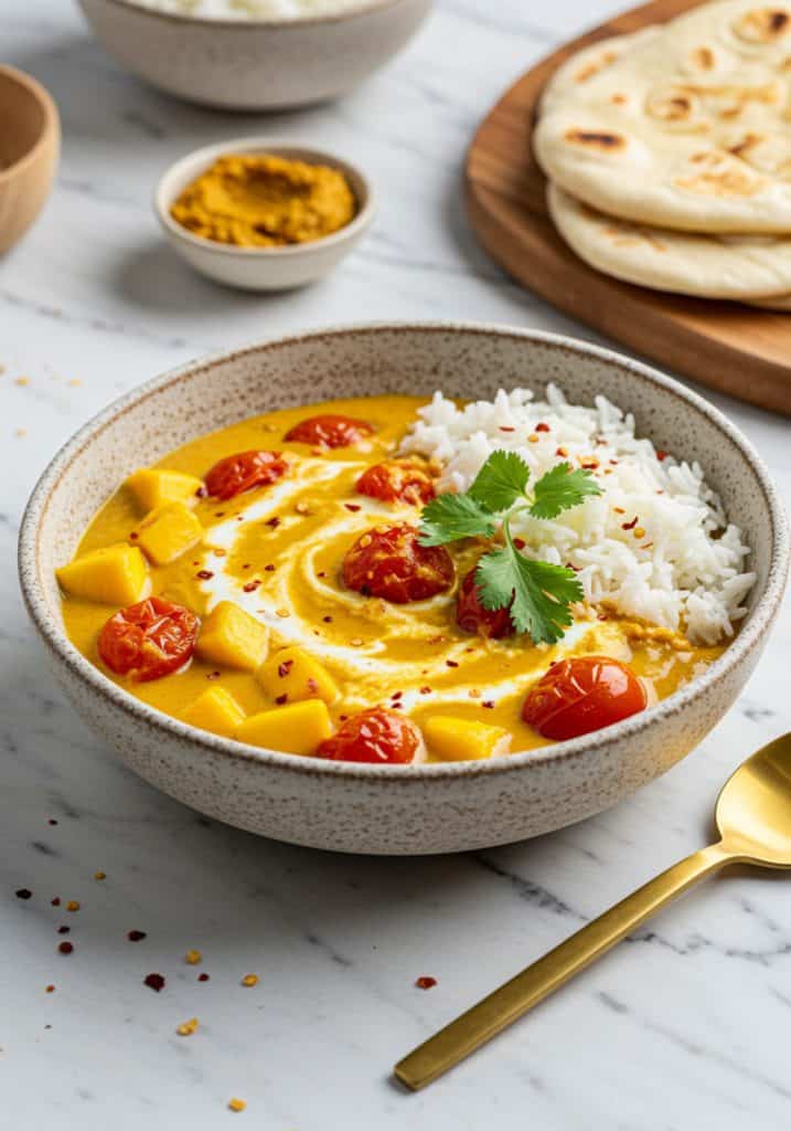 Mango and Tomato Curry